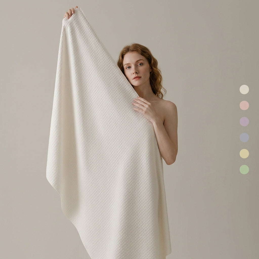Premium Lint Free Super Absorbent Large Cotton Bath Towel For Adults